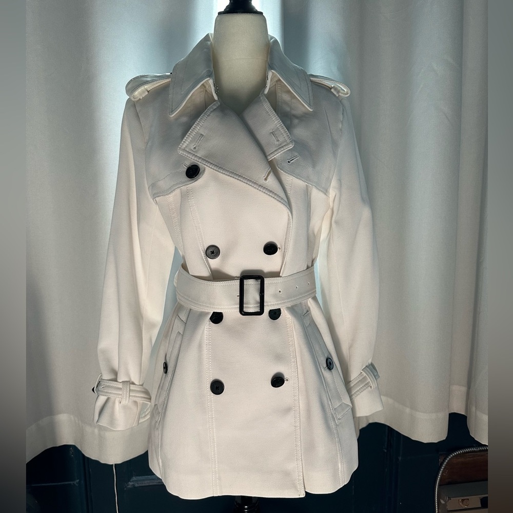 TRENCH BANANA REPUBLIC WHITE